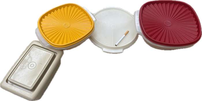Vintage Tupperware lot of 4