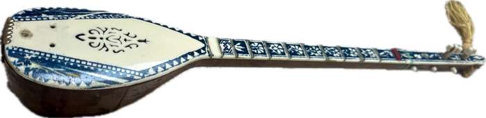 Vintage Ciftel Albanian musical instrument ornament