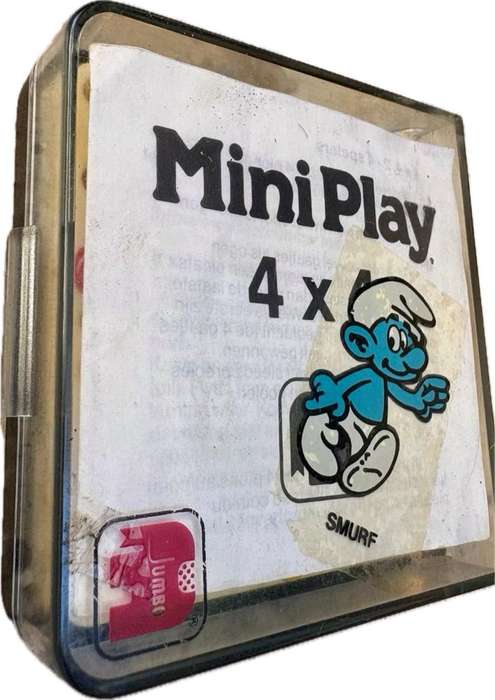 Vintage jumbo Miniplay 4x4 travel game