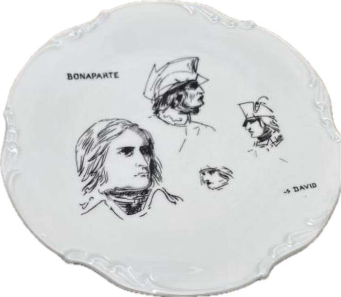 vintage Limoges Creation Clary Bonaparte plate Paris