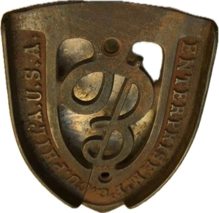 Vintage Iron Rest Trivet Cast Iron Enterprise Manufacturing Company Philadelphia