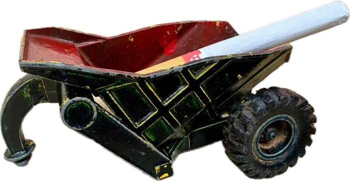 Vintage Matchbox King Size Curtiss Wright Rear Dumper, Match box jumbo crane ( TLC ) diecast pair