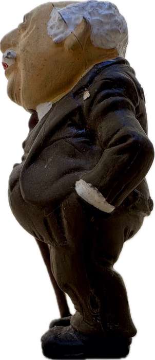 The Muppets  figure grandpa Waldorf Schleigh figurine Jim Henson tv