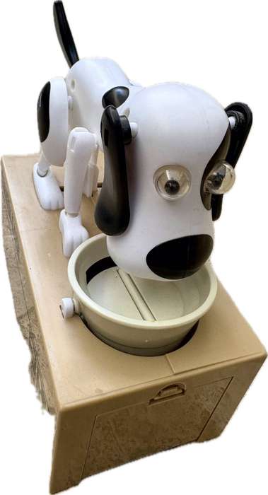 My dog piggy bank hungry coin Choken Bako automated money box