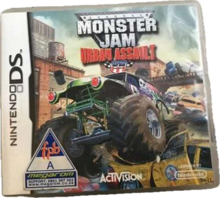 monster jam urban assault Nintendo ds