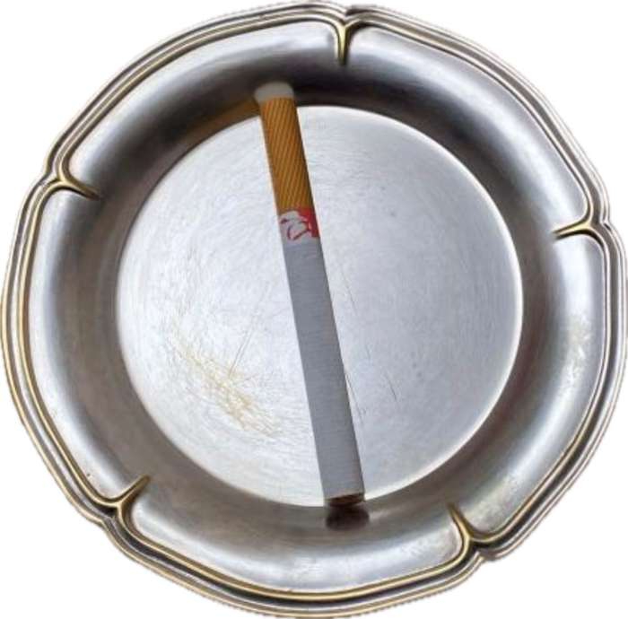 vintage platta lappas S.A industria argentina silver plate on brass 6 set side plates