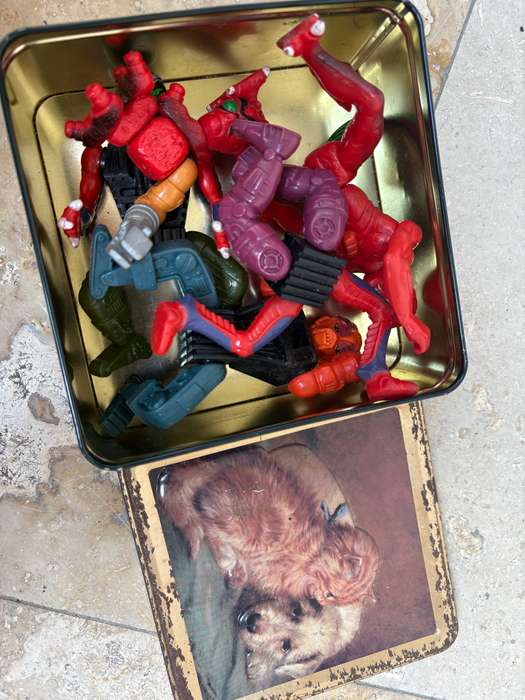 Multi-Bot of He-Man-Masters of the Universe 1986 Vintage Figure lot of 3 with he man spares MOTU