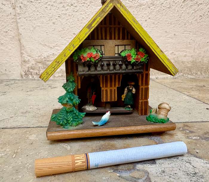 Vintage weather house made in Germany