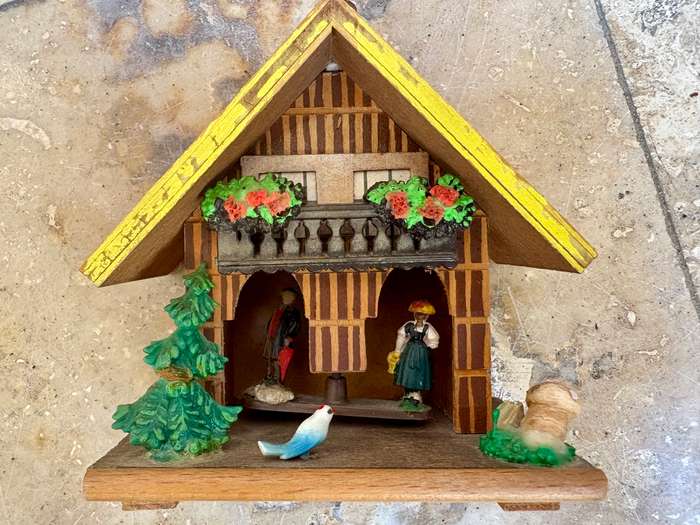 Vintage weather house made in Germany