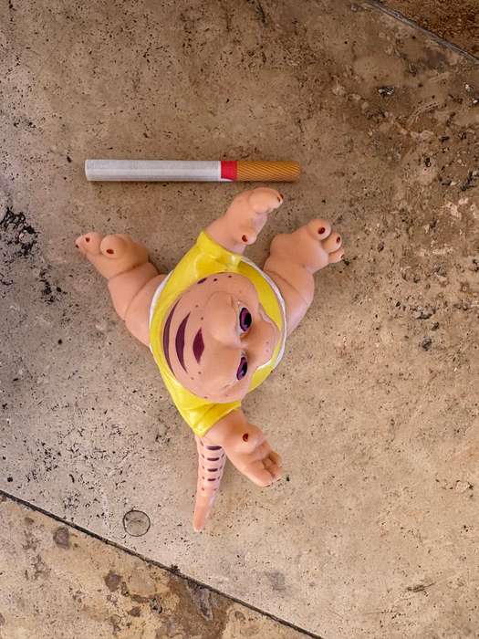 Vintage Dinosaurs Baby Sinclair Figure 1991