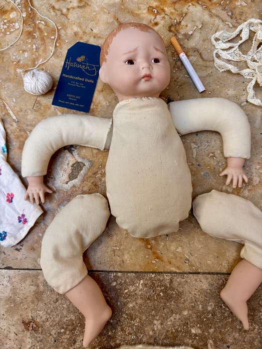 Hannahs porcelain doll assembly kit , or can be used for spares