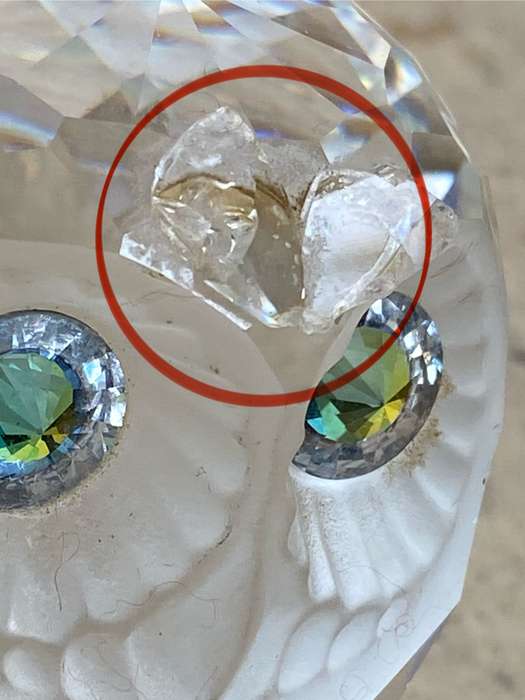 Swarovski Crystal Owl 6cm