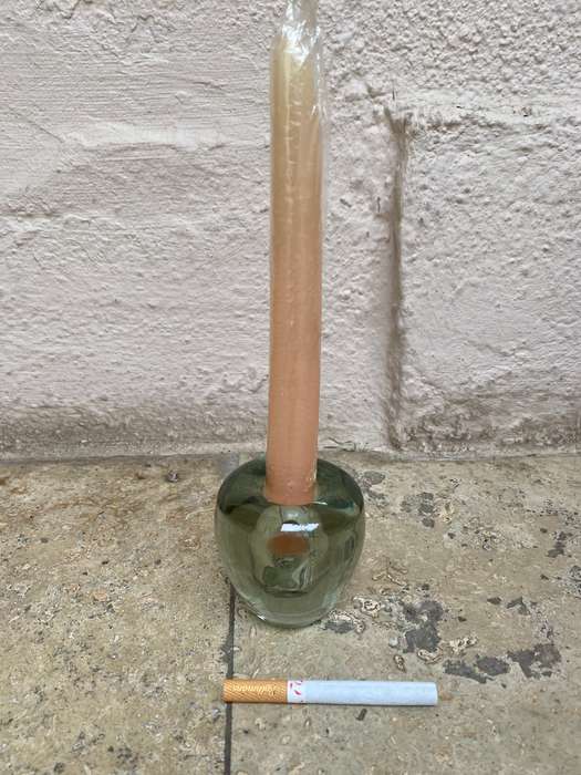 Ngwenya glass candle holder