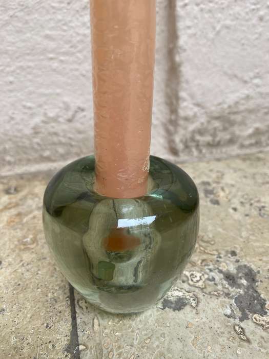 Ngwenya glass candle holder