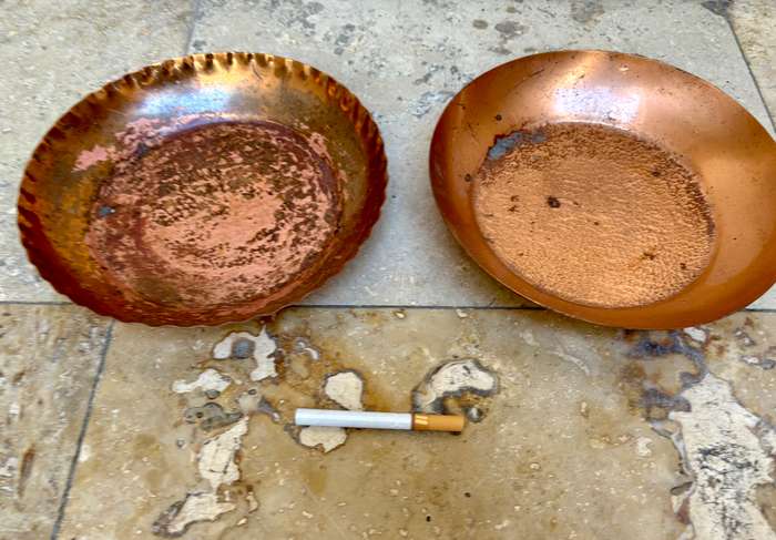 Vintage Mitchel Rose  copper plate pair Rhodesia