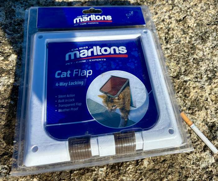 Marltons Cat Flap 4 Way Locking
