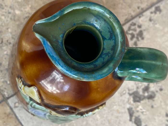 Vintage Royal doulton Kingsware style stoneware whiskey decanter 3d character