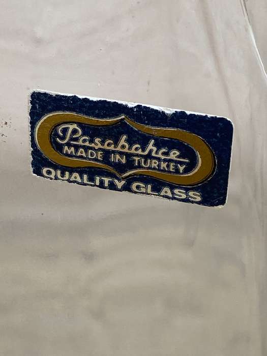 pasabahce Tall vase quality glass Turkey