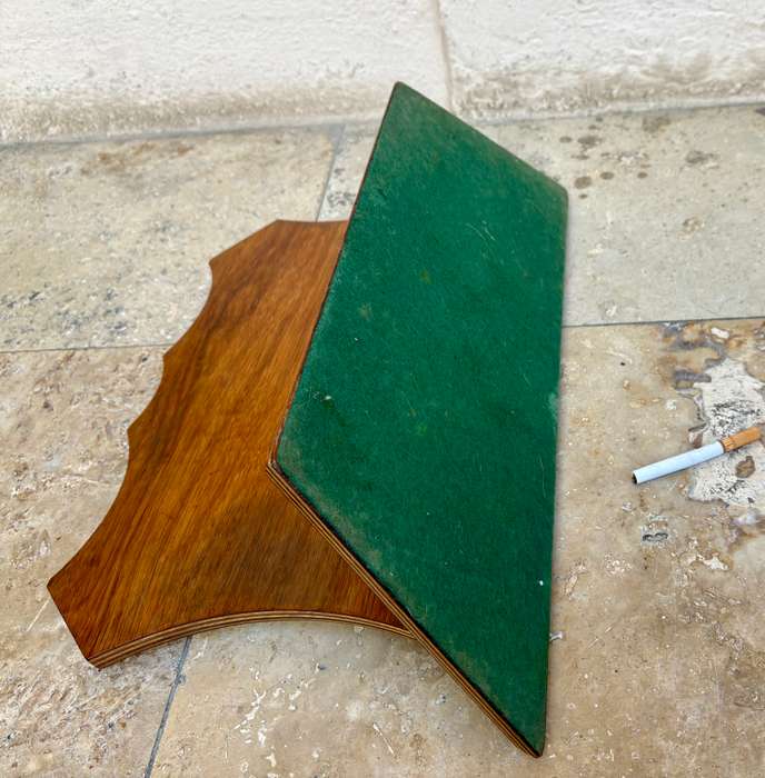 Vintage wood book stand
