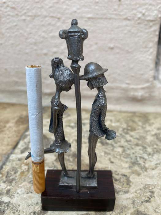 Les Etains De La Fiorentina pewter young love statuette figurine ornament