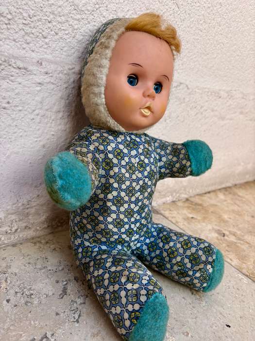 Vintage rubber face doll