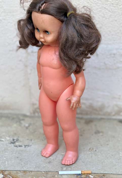 Vintage Burbank toys doll pvc 45cm