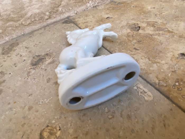 Vintage Wien-Hofreitschule Spanish Riding School Vienna Porcelain Horse Stallion Figurine