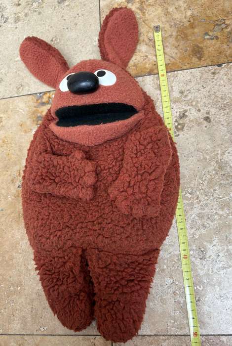 Rare Muppet Rowlf the dog hand puppet fisher price 852 Jim Henson muppets doll 1977