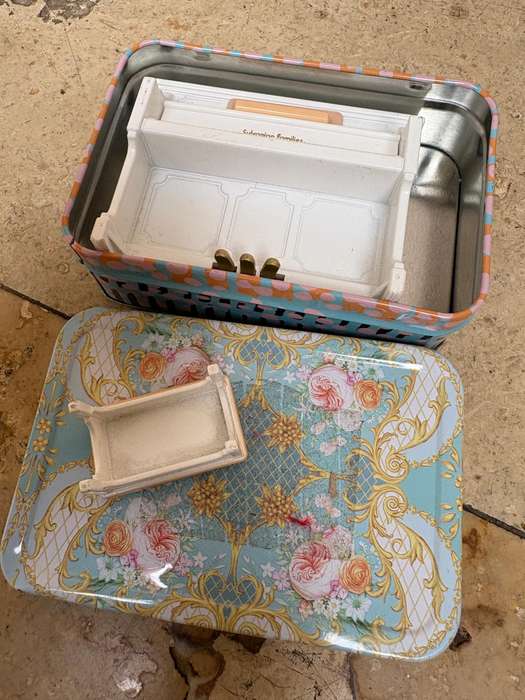 Sylvanian Families doll house Piano and stool chair