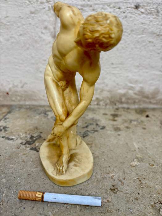 Vintage classic Santini discus thrower discopulis Italy figure