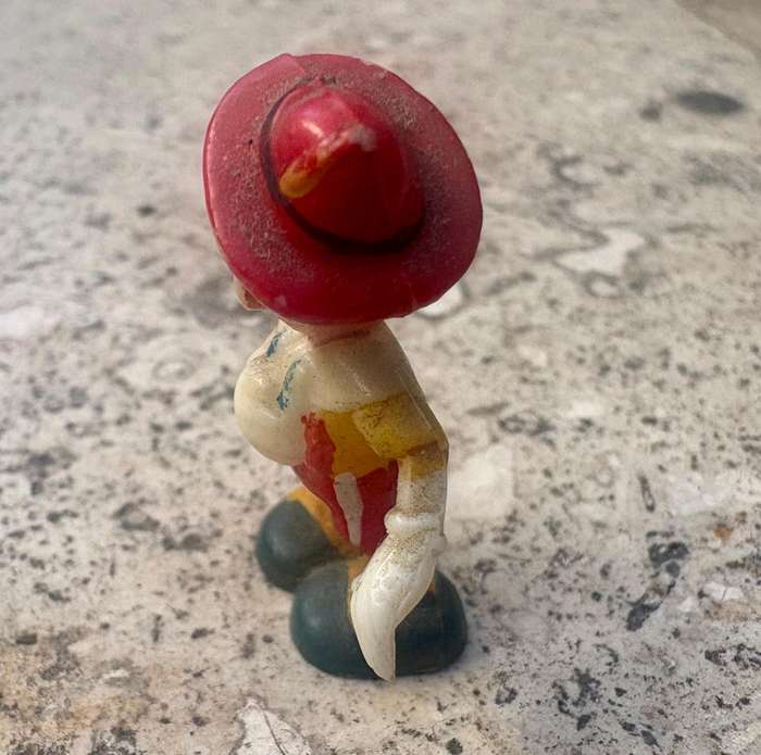 Vintage Pinocchio pvc hand painted figure