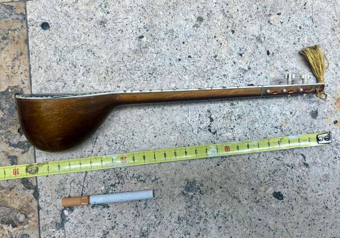 Vintage Ciftel Albanian musical instrument ornament