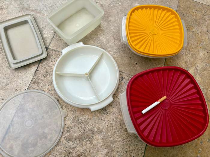 Vintage Tupperware lot of 4