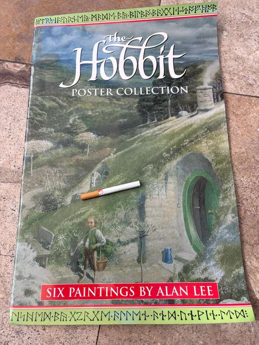 Tolkien The Hobbit Poster Collection 6 Allen Lee Prints Lord of the rings