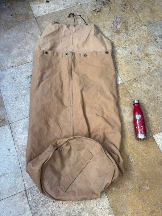 Vintage army duffel bag 1984