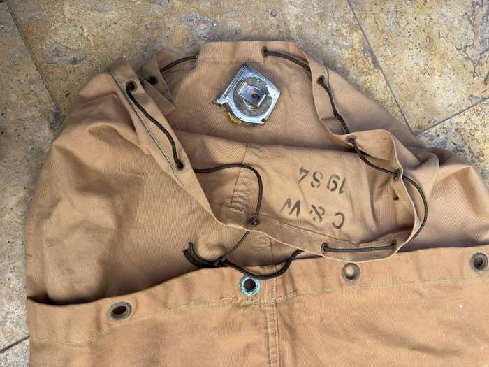 Vintage army duffel bag 1984