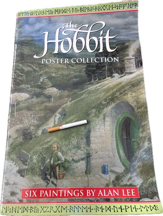 Tolkien The Hobbit Poster Collection 6 Allen Lee Prints Lord of the rings