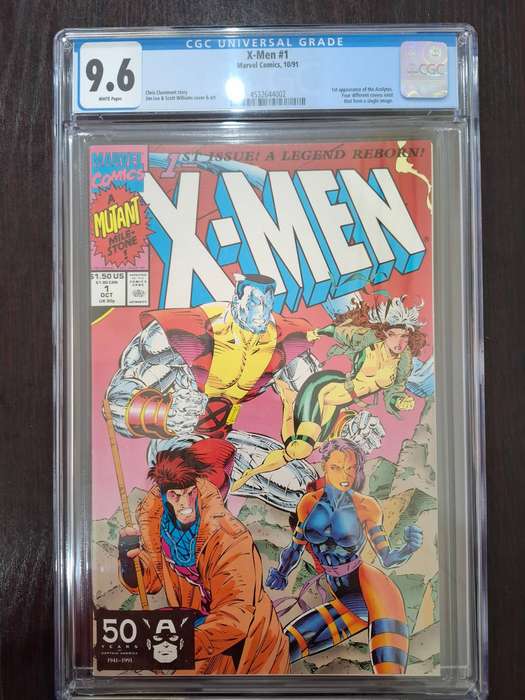 X-Men #1  (1991 1st Series), CGC 9.6 graded 34 year old Comic