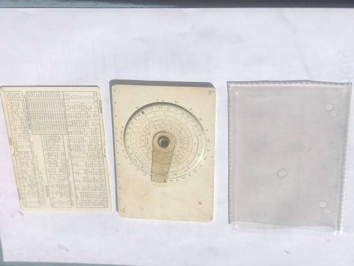 Concise Conversion Tables Circular Slide Rule Vintage Model CTCS-552