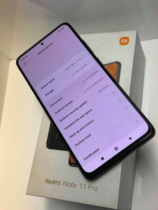 Redmi note 11 pro 128gb