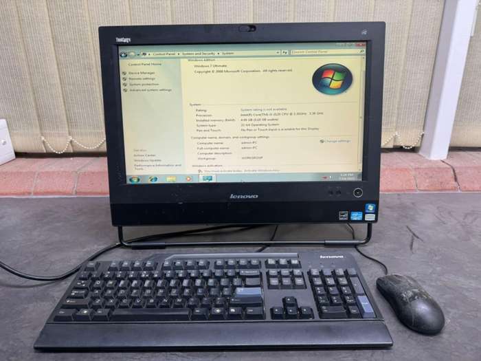 Lenovo All-in-one computer (full set up) i3-2nd gen preowned