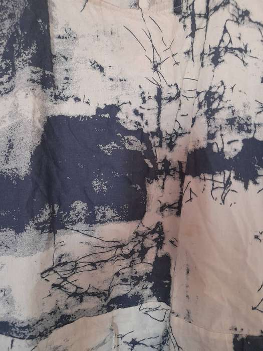 Womens White And Blue Maxi Dress ( Second-hand ) has been worn once