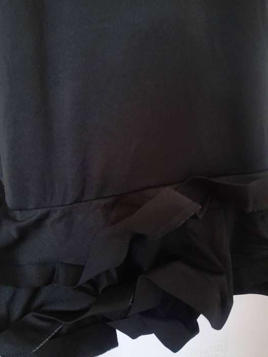 Formal Black Ruched Dress. Second-hand. Only been worn once