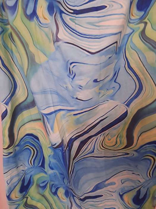 Light blue and green tie dye bodycon dress ( Petite Large ) Second-hand. Only been worn once