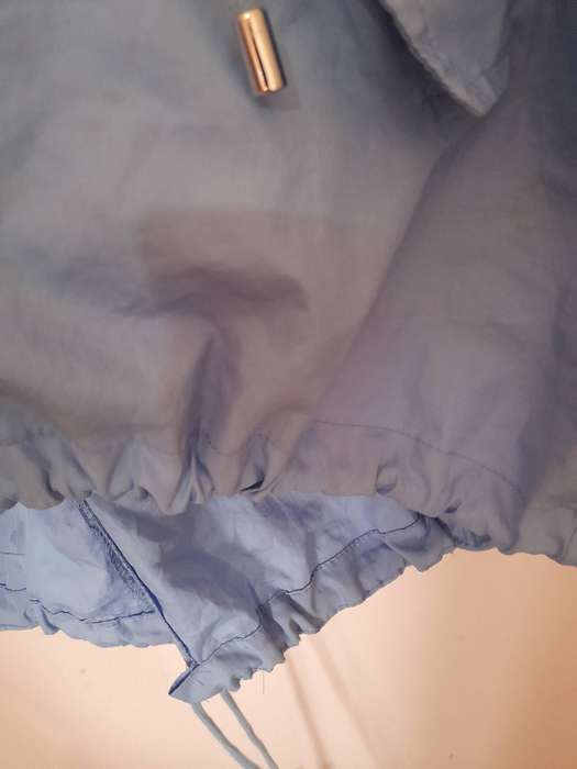 Womens Light blue raincoat ( Second-hand) Only been worn once. Size 8