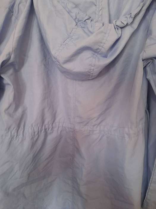 Womens Light blue raincoat ( Second-hand) Only been worn once. Size 8
