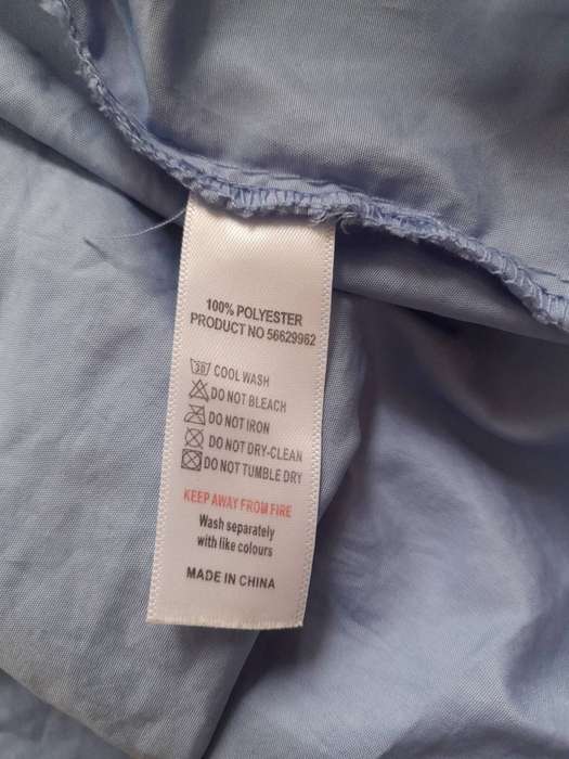 Womens Light blue raincoat ( Second-hand) Only been worn once. Size 8