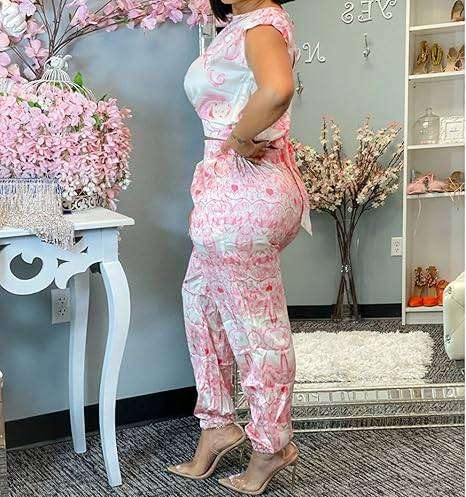 Pink pants set (Second-hand) Only been worn once