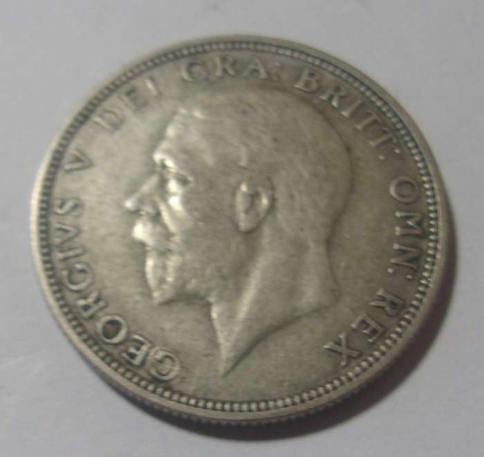 1933 British silver Florin coin