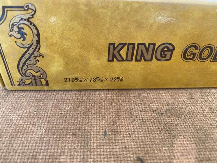King Gold Stone G1.  - Japanese  8000 Grit Water Stone with Small Slush Stone.   - New.